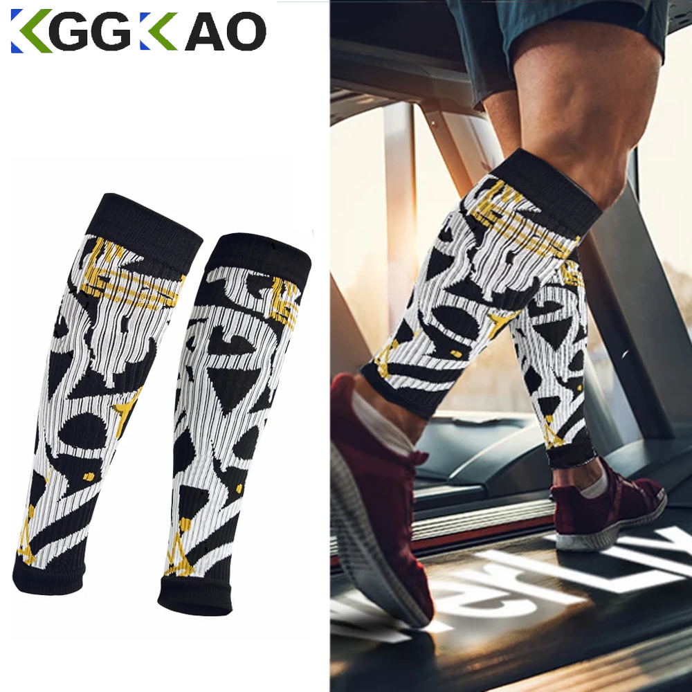 Compression Sleeve Calf - 1 قطعة أكمام ضغط العجل للرجال/النساء