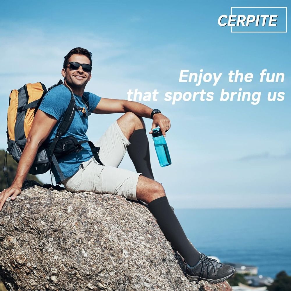 جوارب ضغط للساق بمستوى ضغط 20- - مراجعة Compression Sleeve Calf وسعره