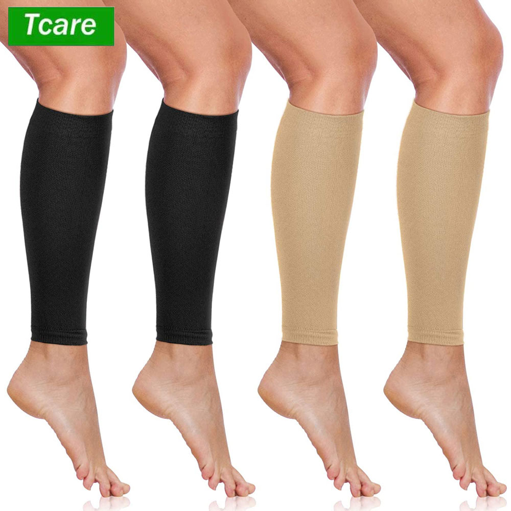 1 زوج العجل كم ضغط الساق جورب  - مراجعة Compression Sleeve Calf وسعره