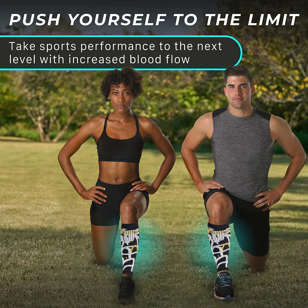 1 قطعة أكمام ضغط العجل للرجال/ - مراجعة Compression Sleeve Calf وسعره