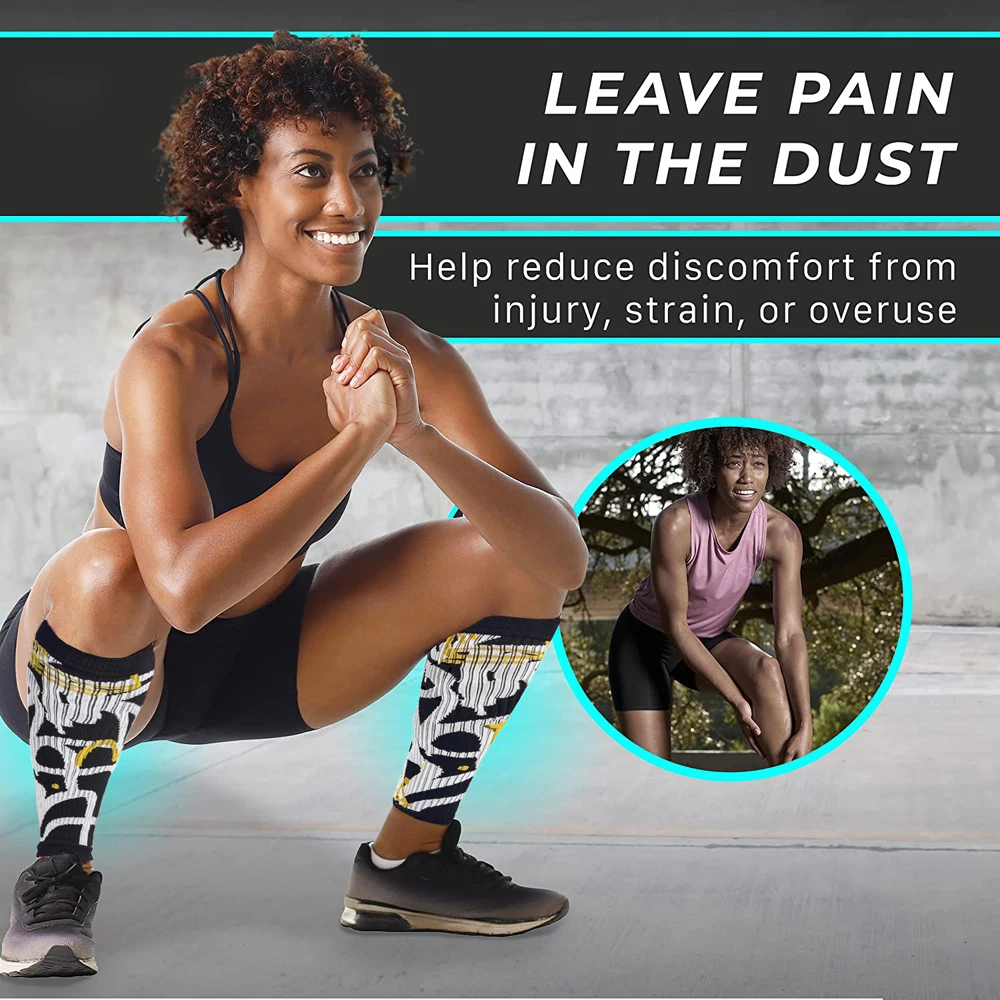 1 قطعة أكمام ضغط العجل للرجال/ - مراجعة Compression Sleeve Calf وسعره